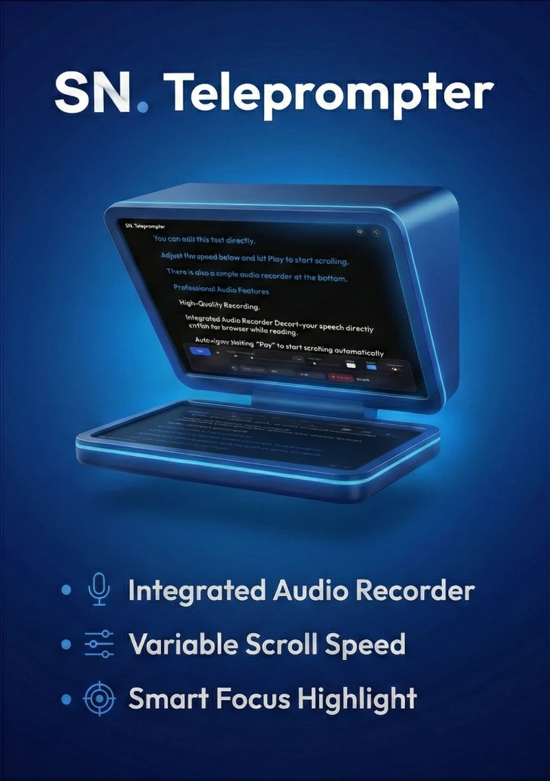 SN Teleprompter - Free Version