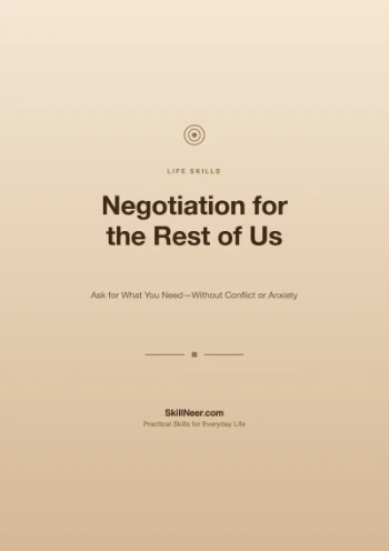 Preview 4 pages of Negotiation for the Rest of Us