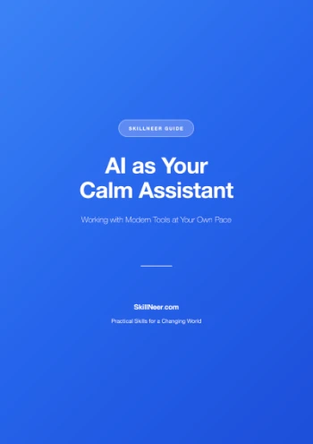 Preview 4 pages of AI as Your Calm Assistant